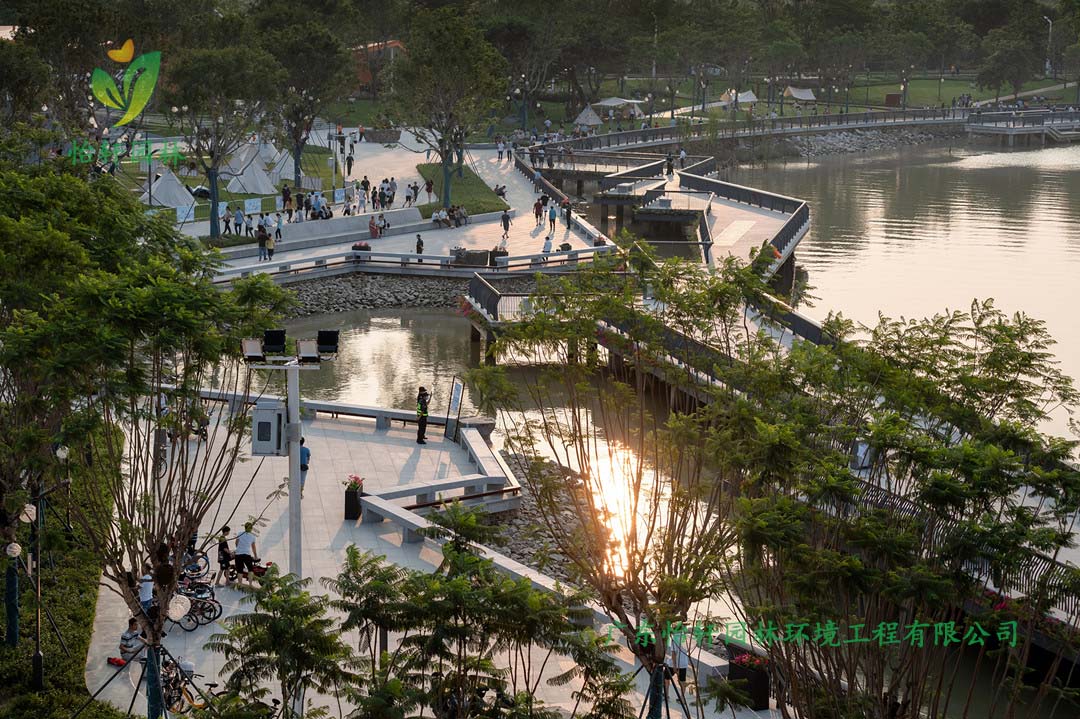 東莞龍灣生態(tài)濕地公園綠化景觀設(shè)計(jì)實(shí)景圖