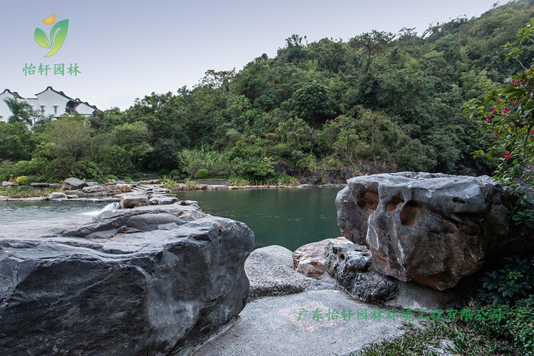 中海湯泉度假酒店三期綠化工程實(shí)景圖